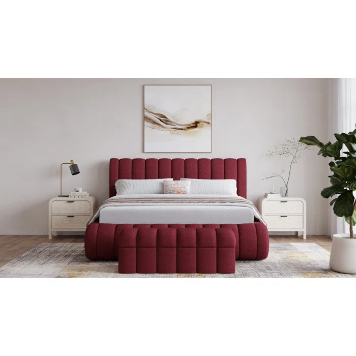 Stroud Maximalist Upholstered Bed