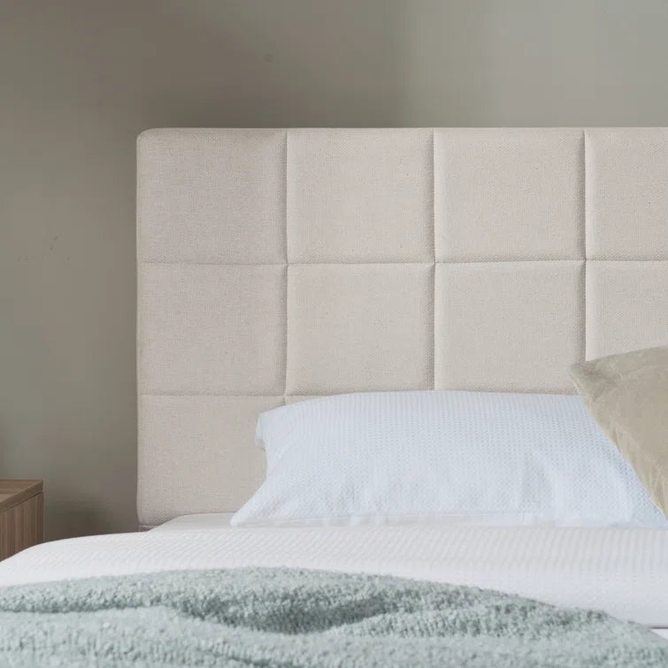 Contemporary Modern Upholstered Platform Bed