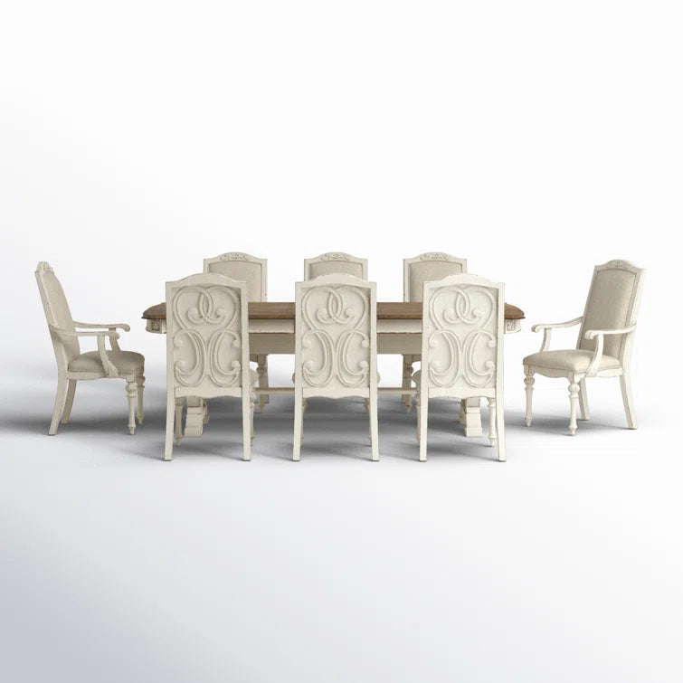 Trestle Dining Set