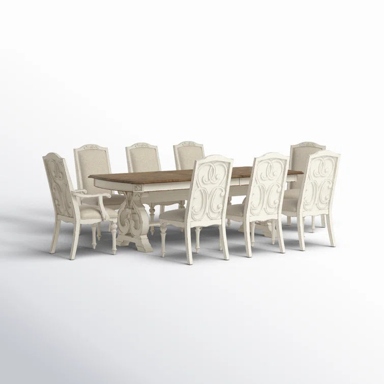 Trestle Dining Set