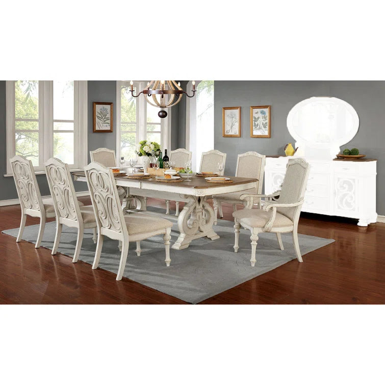 Trestle Dining Set