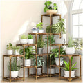 Multi-Tier Corner Shelf Plant Stand