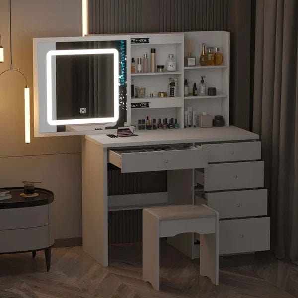 Trivia Vanity modern dressing table designs for bedroom dressing table mirror with lights