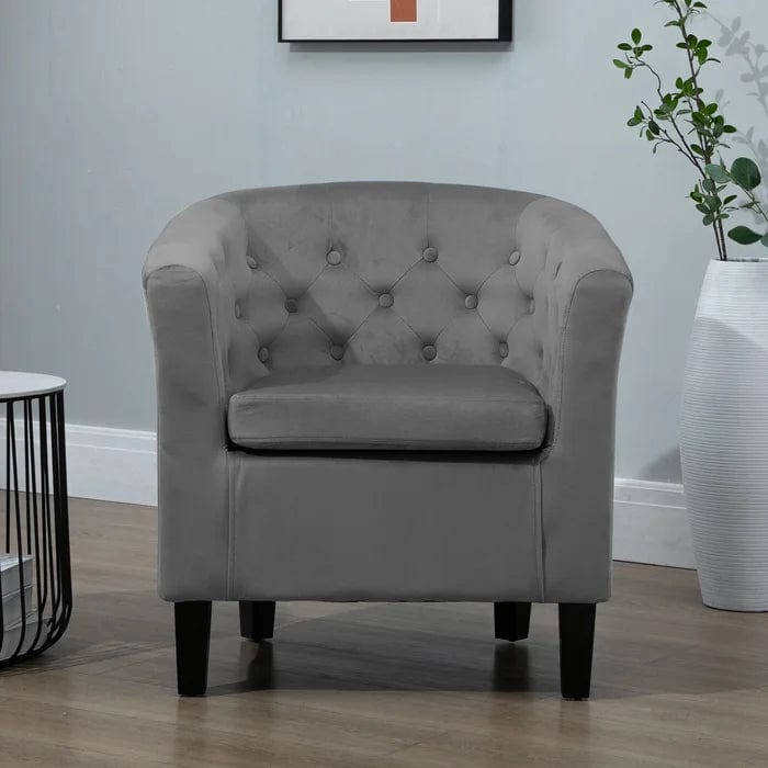 Tarbes Upholstered Barrel Chair