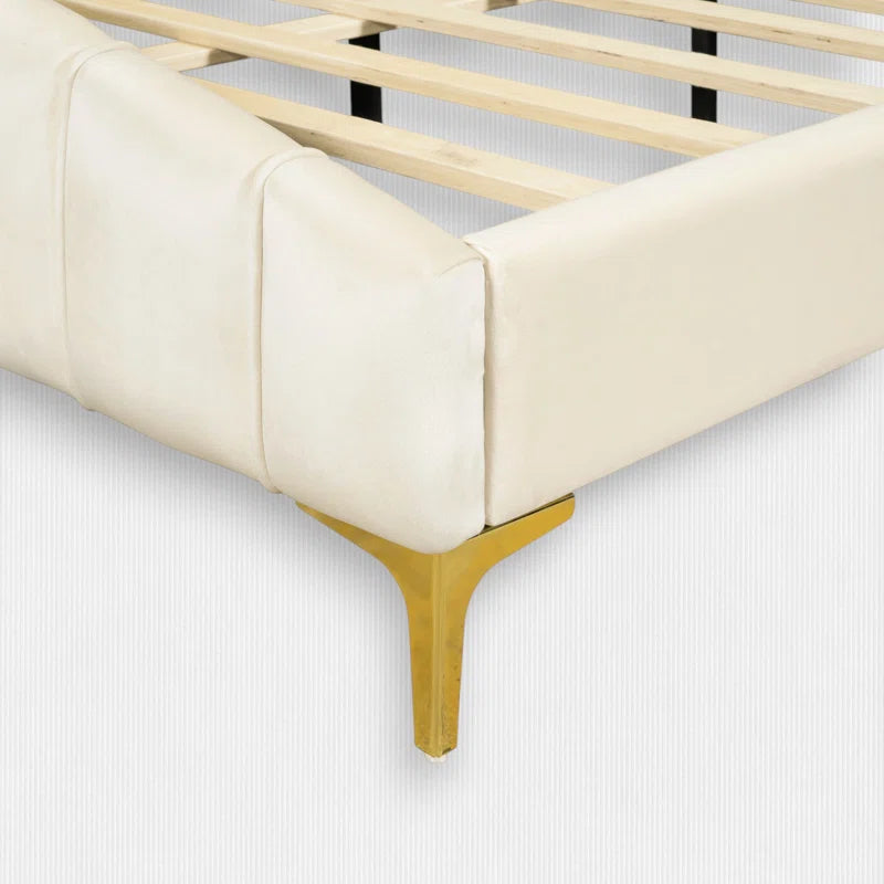 Tasheema Queen Upholstered Low Profile Platform Bed