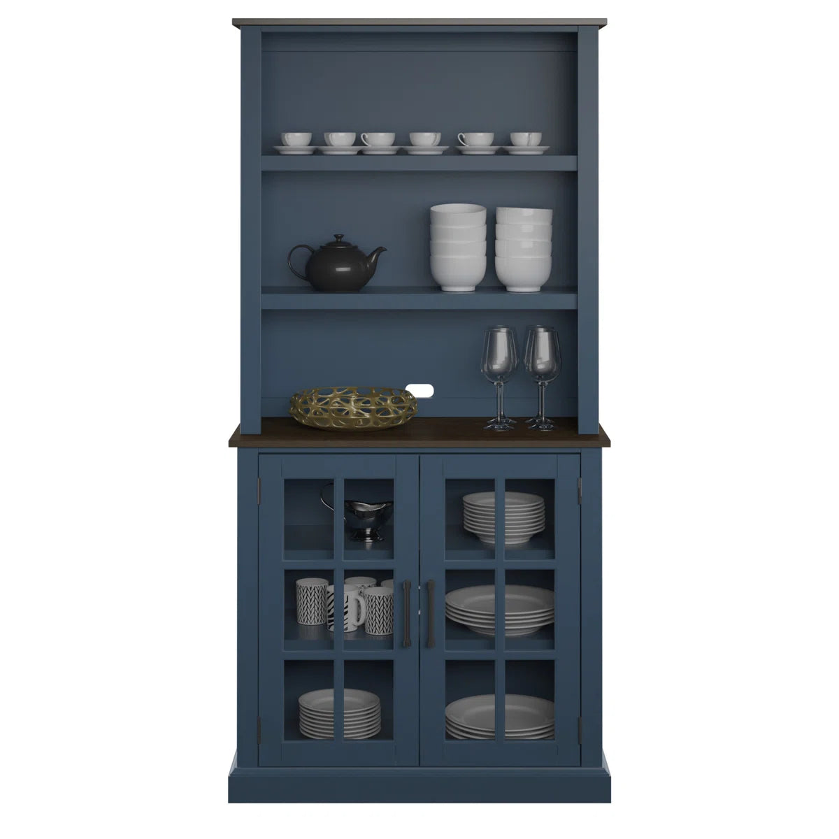 Bar Hutch Sideboard Storage Cabinet