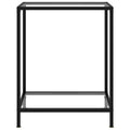 Luca 60cm Glass Top Console Table