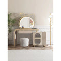 Chloe Vanity with Mirror Vanity wooden dressing table makeup modern corner mirrored dressing table