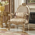 Elegant Upholstered Accent Chair for Living Room | Luxury Comfort Chair by Ouch Cart