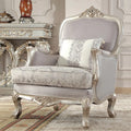Ouch Cart Upholstered Camel Back Accent Sofa Chair for Living Room