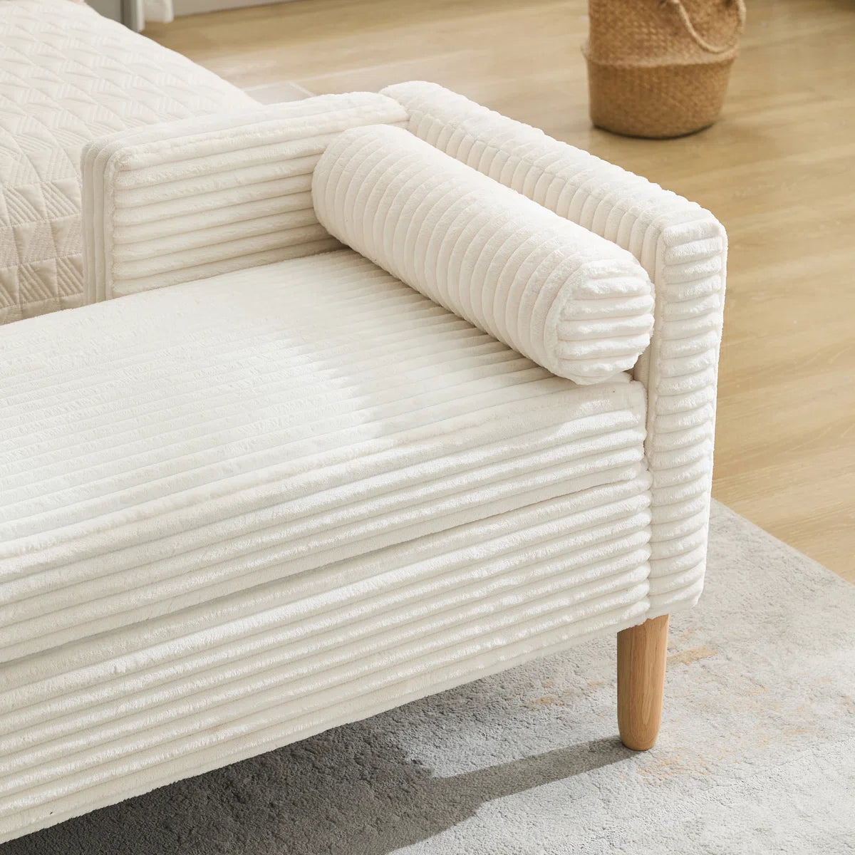 Upholstered Flip Top Storage Bench