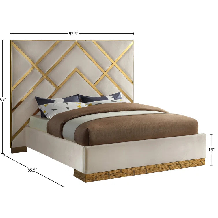 Upholstered Platform Bed