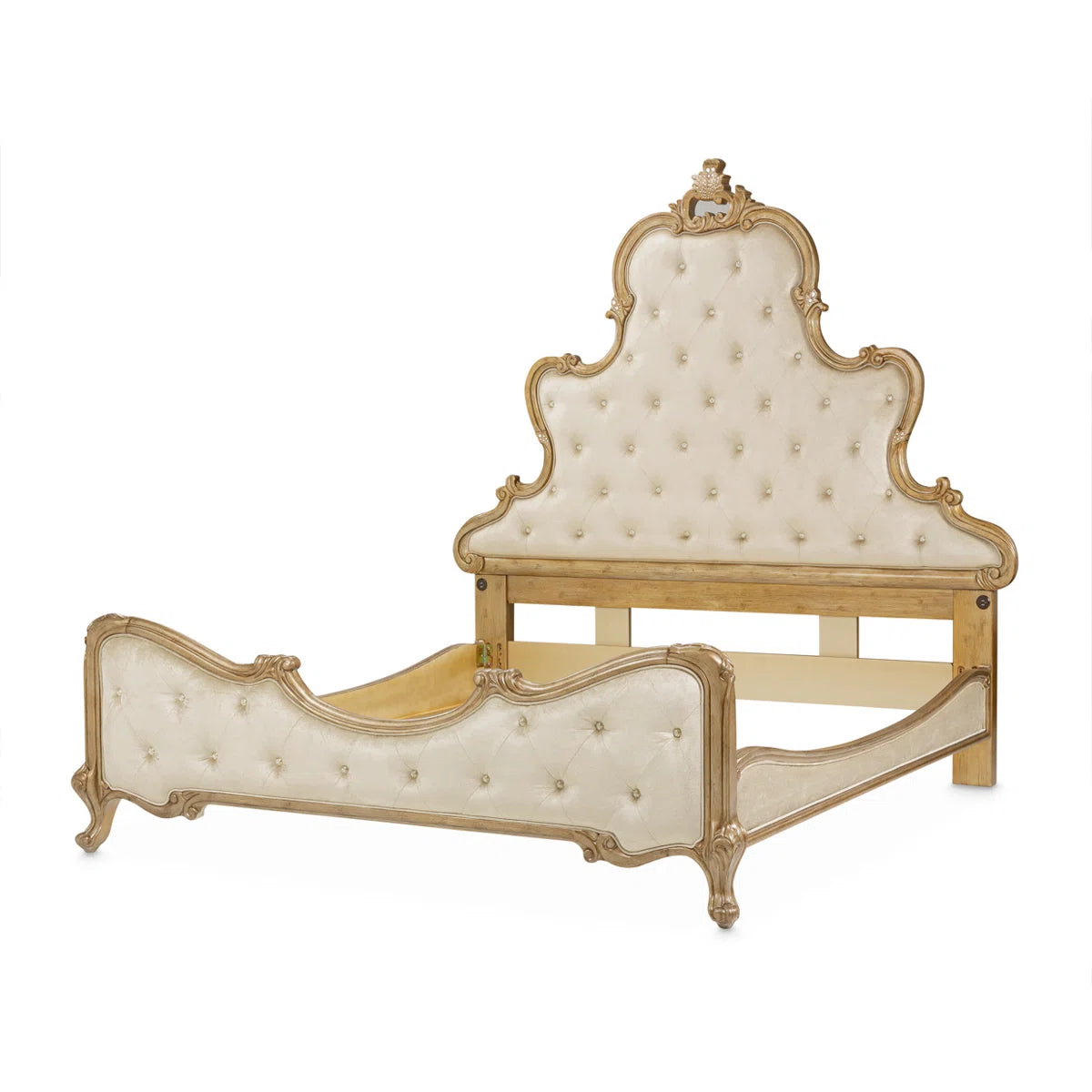 Upholstered Scalloped Bed- ouchcart | Bed