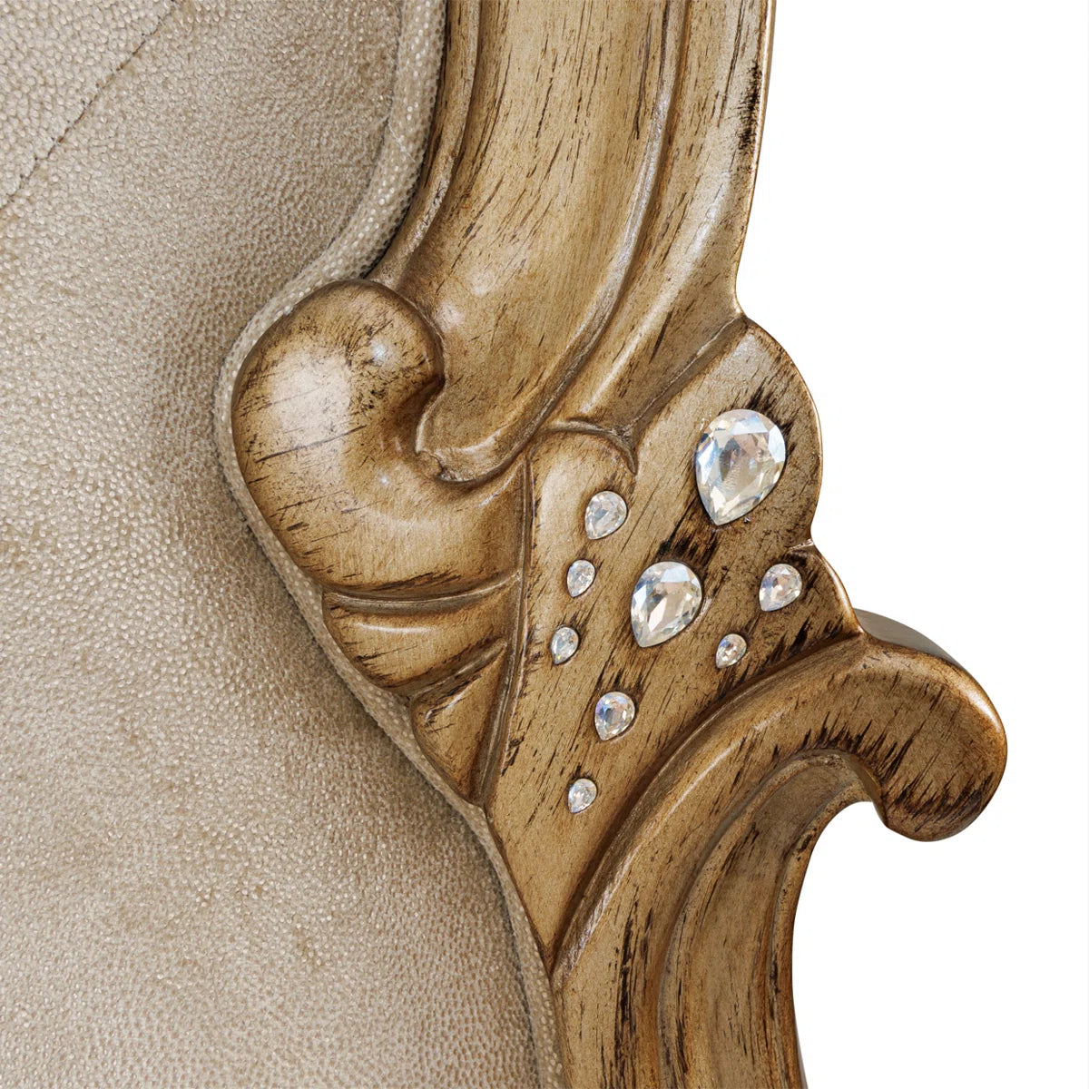 Upholstered Scalloped Bed- ouchcart | Bed