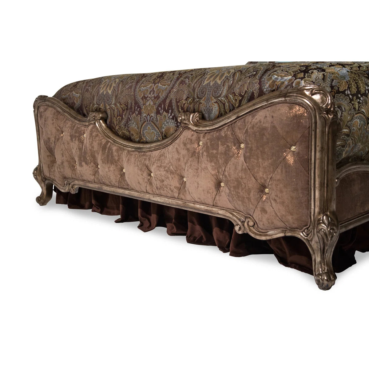 Upholstered Scalloped Bed- ouchcart | Bed