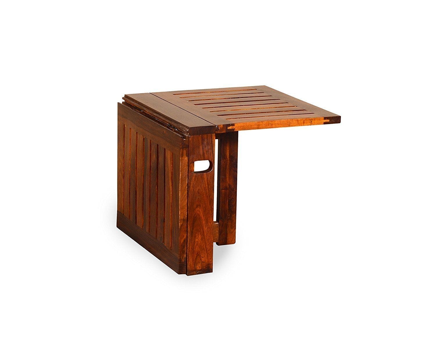 Sheesham Wood Foldable Coffee table In Honey Finish