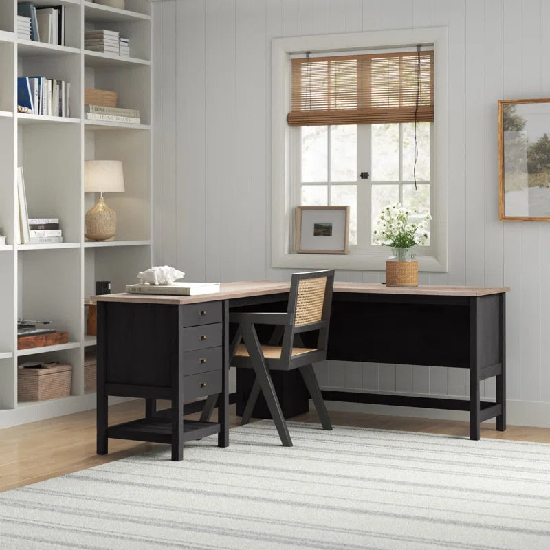 L-Shaped Executive Desk