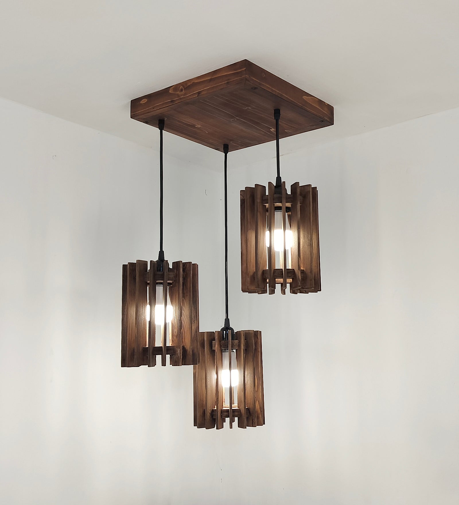 Ventus Brown Cluster Hanging Lamp (BULB NOT INCLUDED)