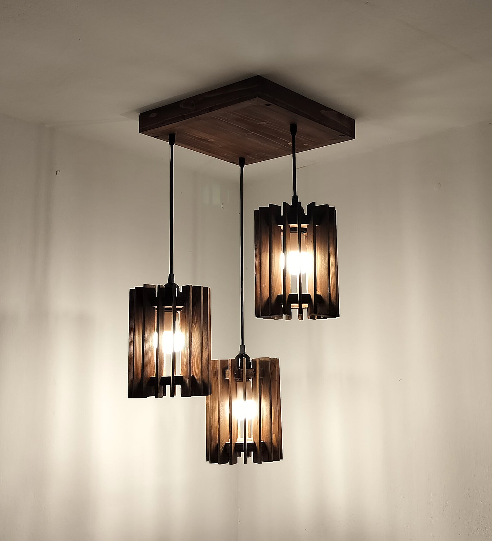 Ventus Brown Cluster Hanging Lamp (BULB NOT INCLUDED)