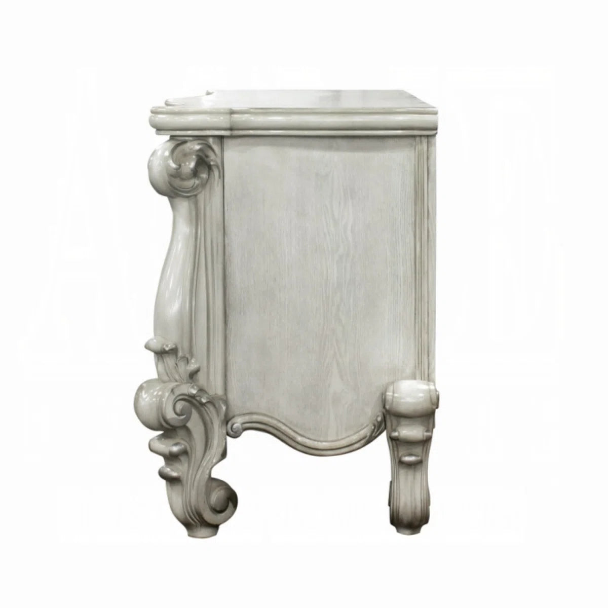 Ouch Cart Luxury Vanity Dressing Table Set with Mirror & Stool