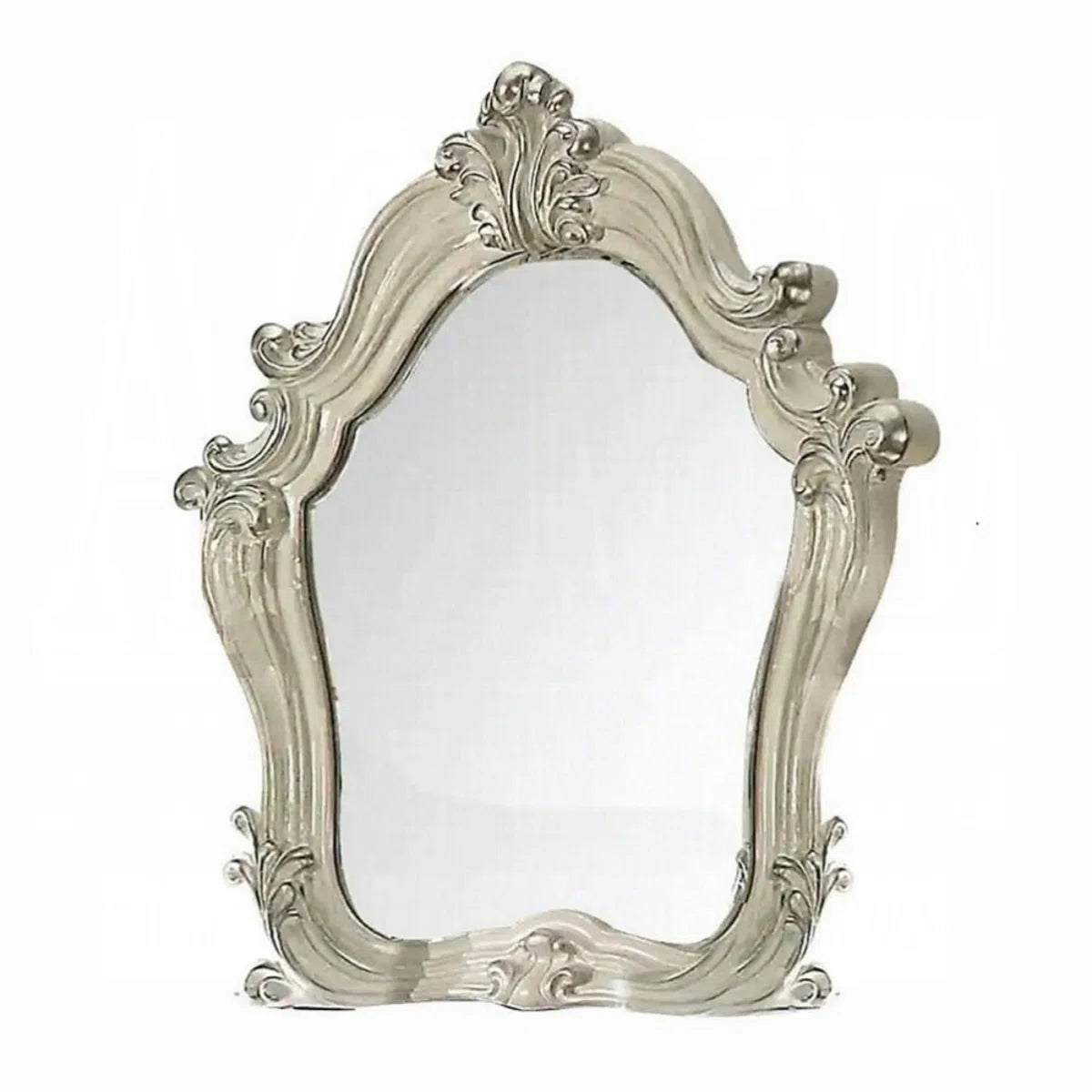 Ouch Cart Luxury Vanity Dressing Table Set with Mirror & Stool