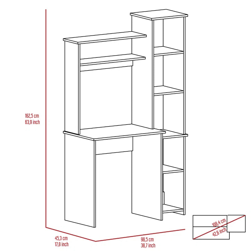 Two Superior Shelves, Bookshelf