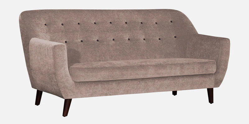 Fabric 3 Seater Sofa In Kadhi Beige Colour