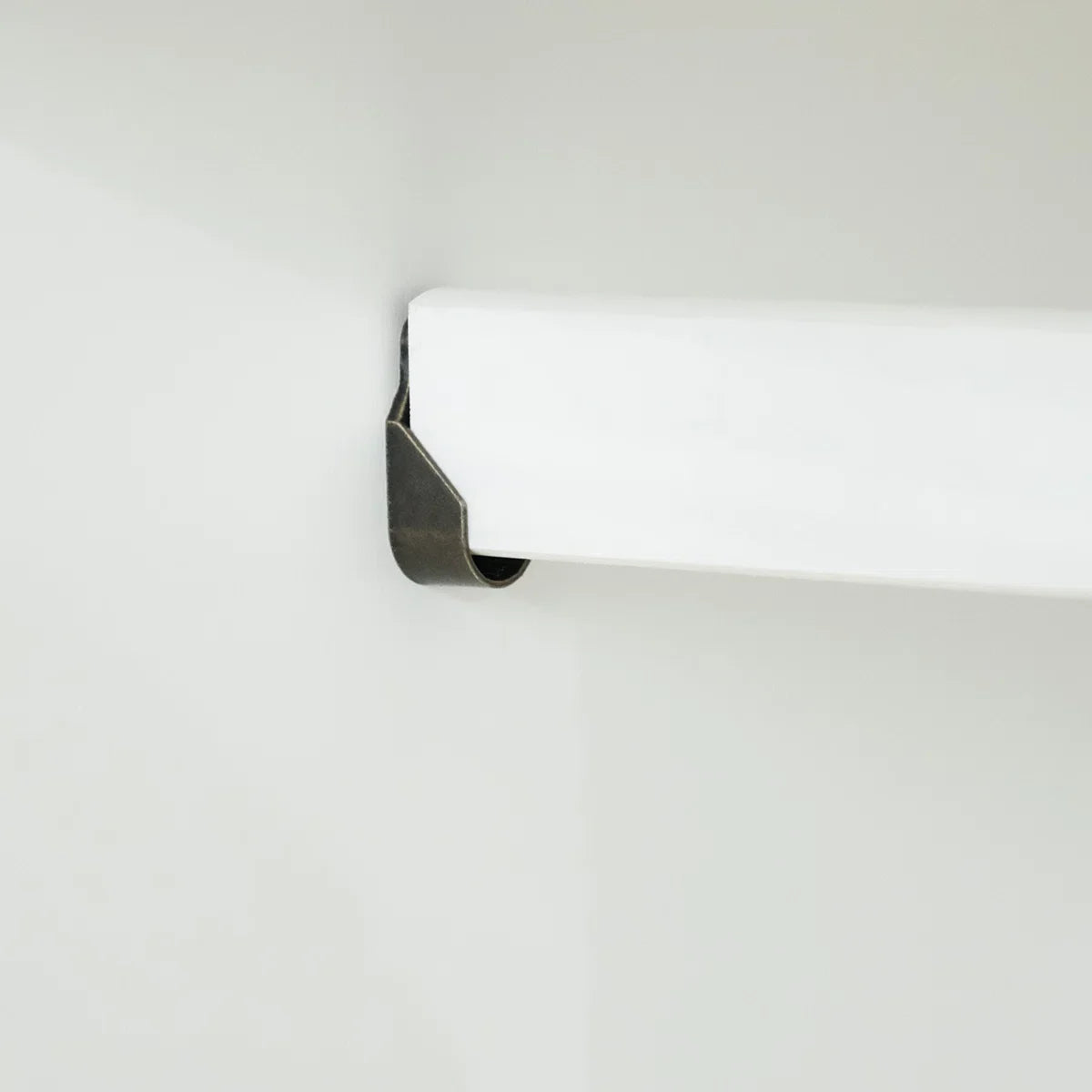 Elegant Metro 2-Door Wardrobe Armoire Solid Wood Mirrored Bedroom Storage