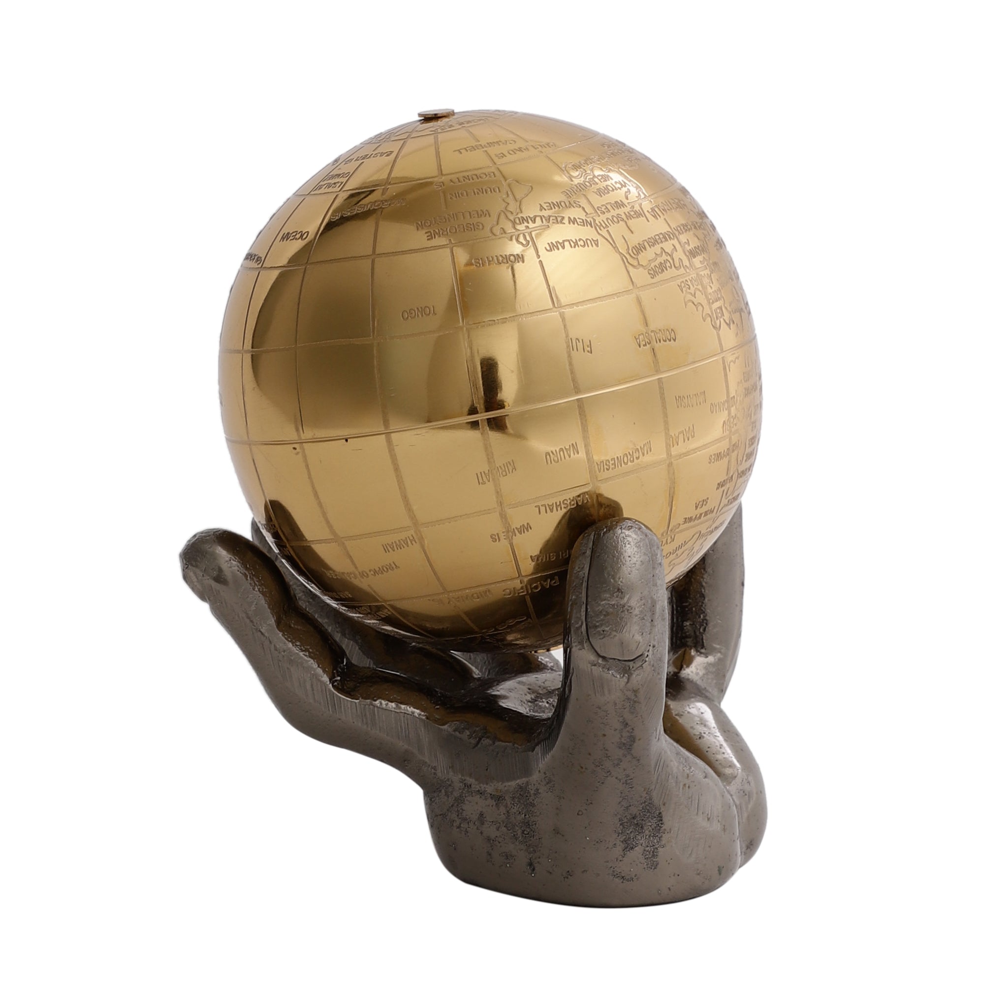 Celestial Grip Art Deco Globe