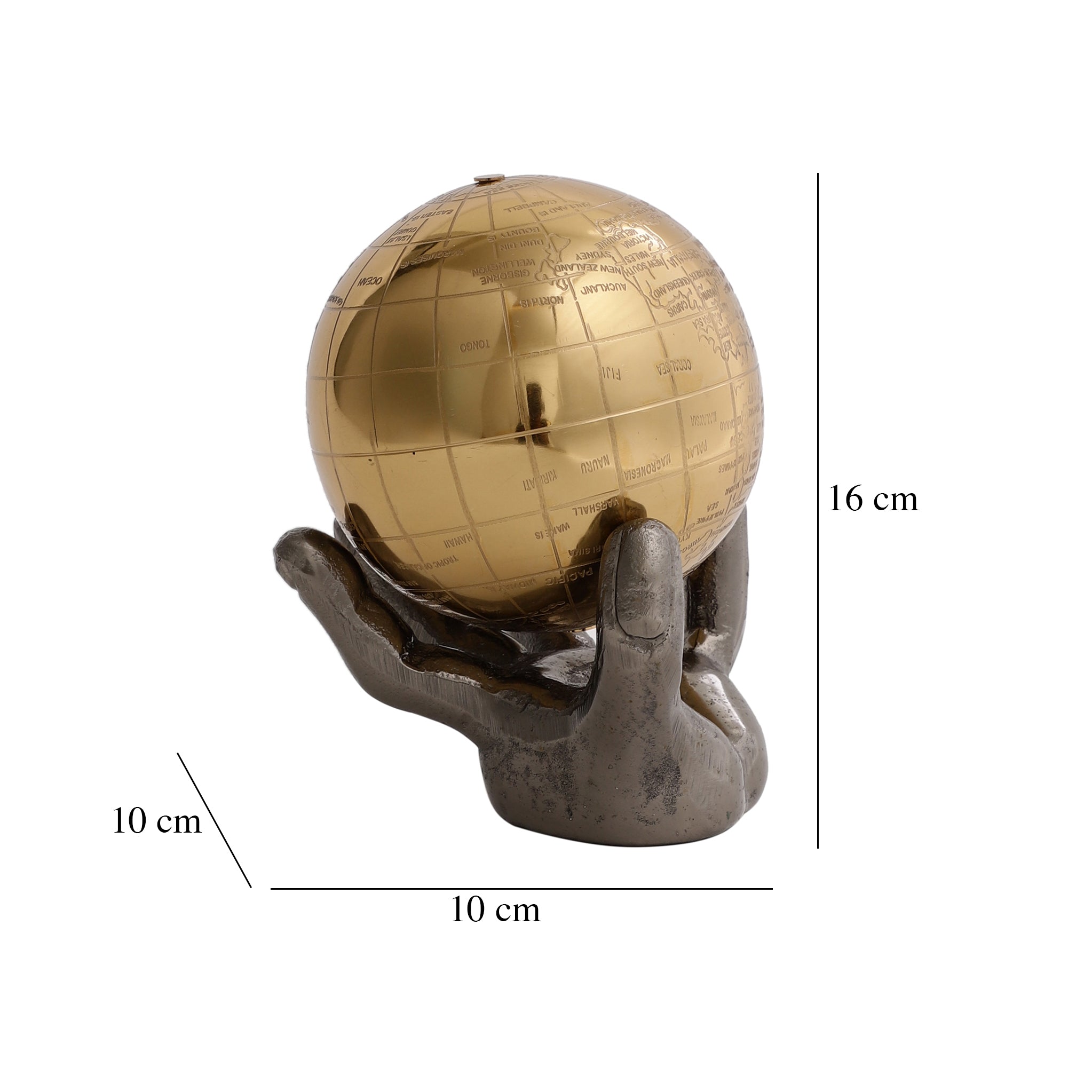 Celestial Grip Art Deco Globe