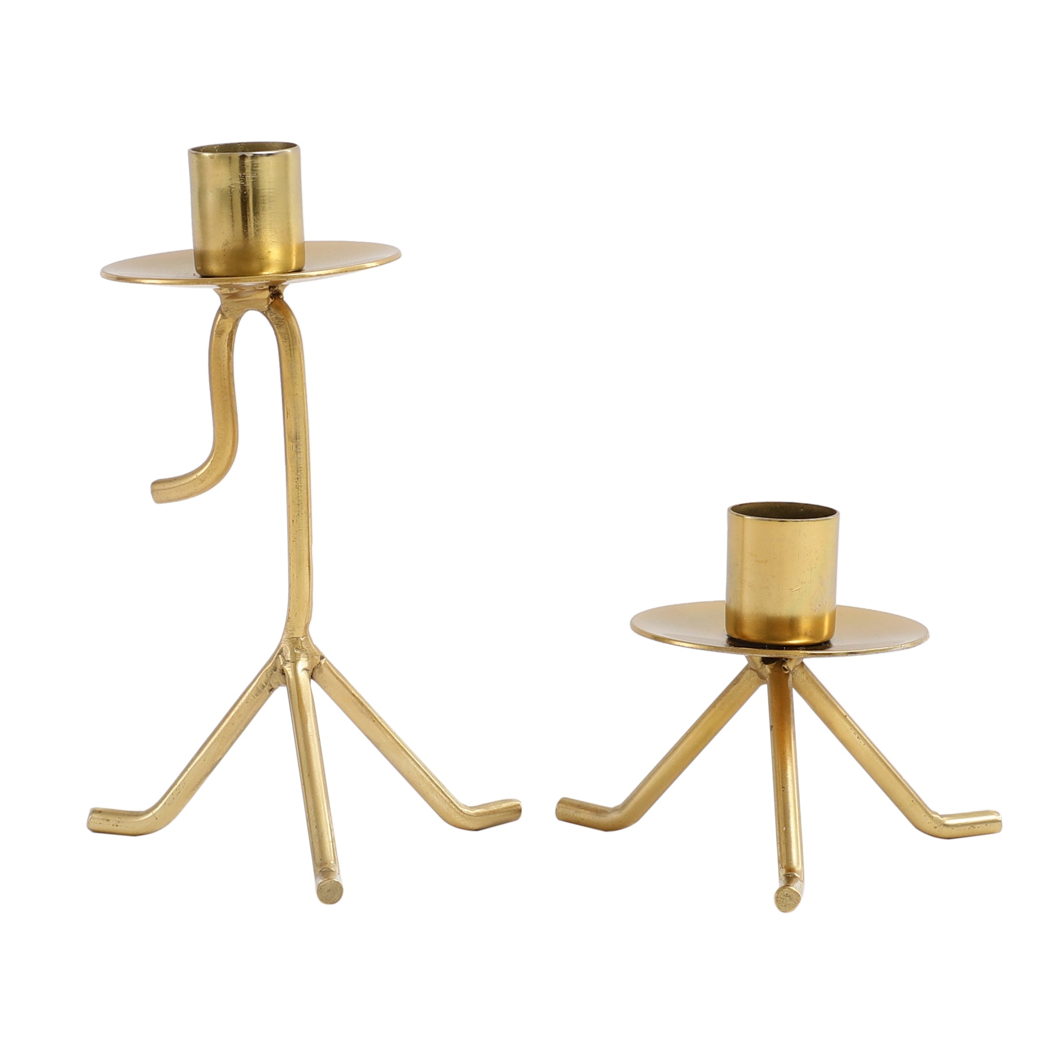 Marquesa Glow Candle Holders In Gold