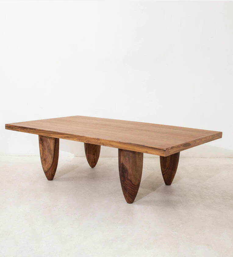 Solid wood Coffee Table In Brown Colour