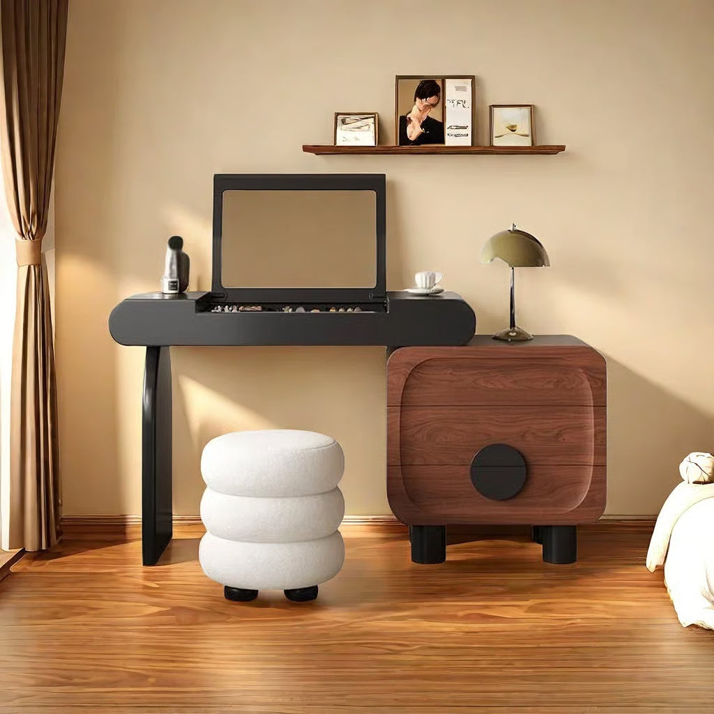 Wentworth Vanity Makeup Desk – Compact Bedroom Dressing Table-OUCH CART |Dressing table