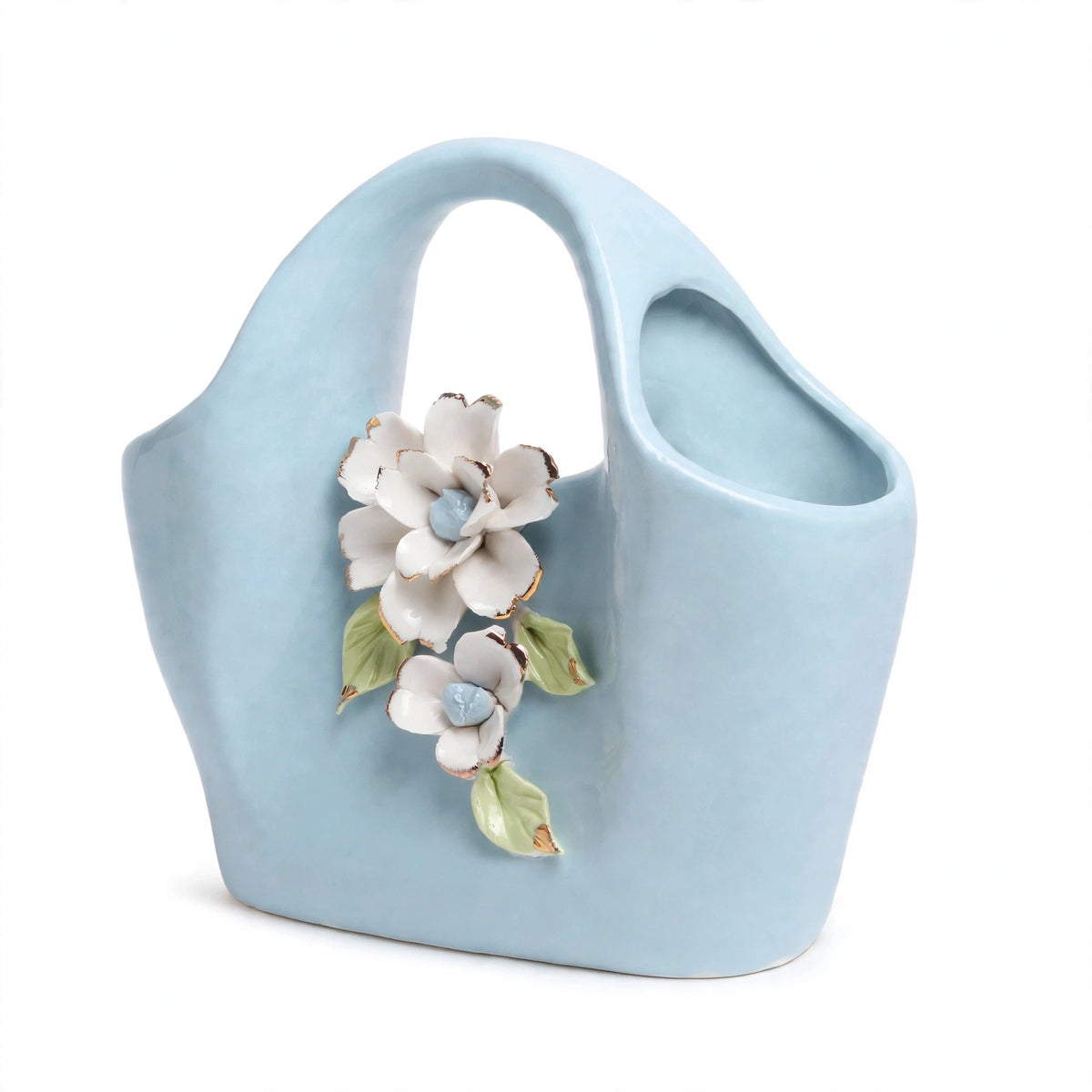 Handbag Fleur Porcelain Vase