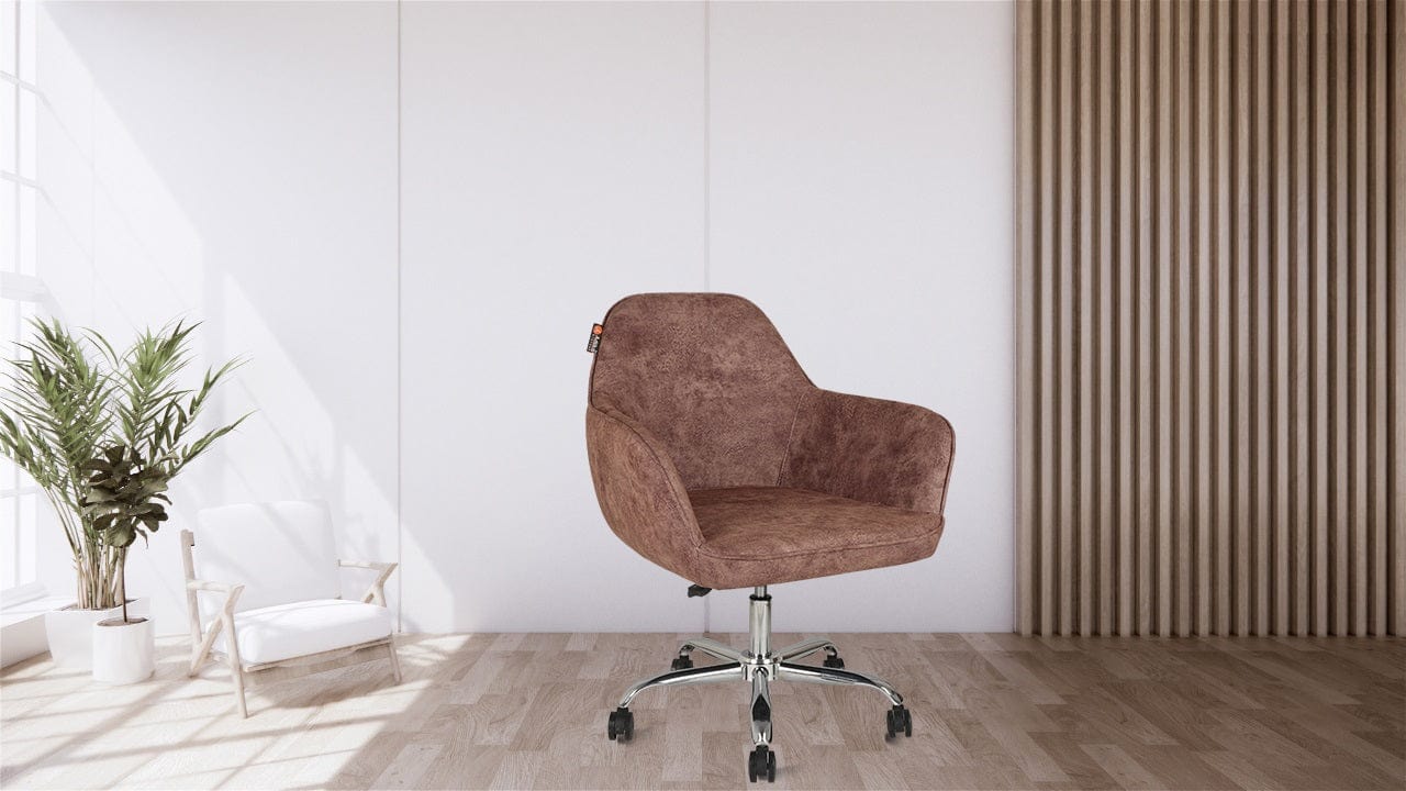 Adiko Lounge Chair in Brown Color