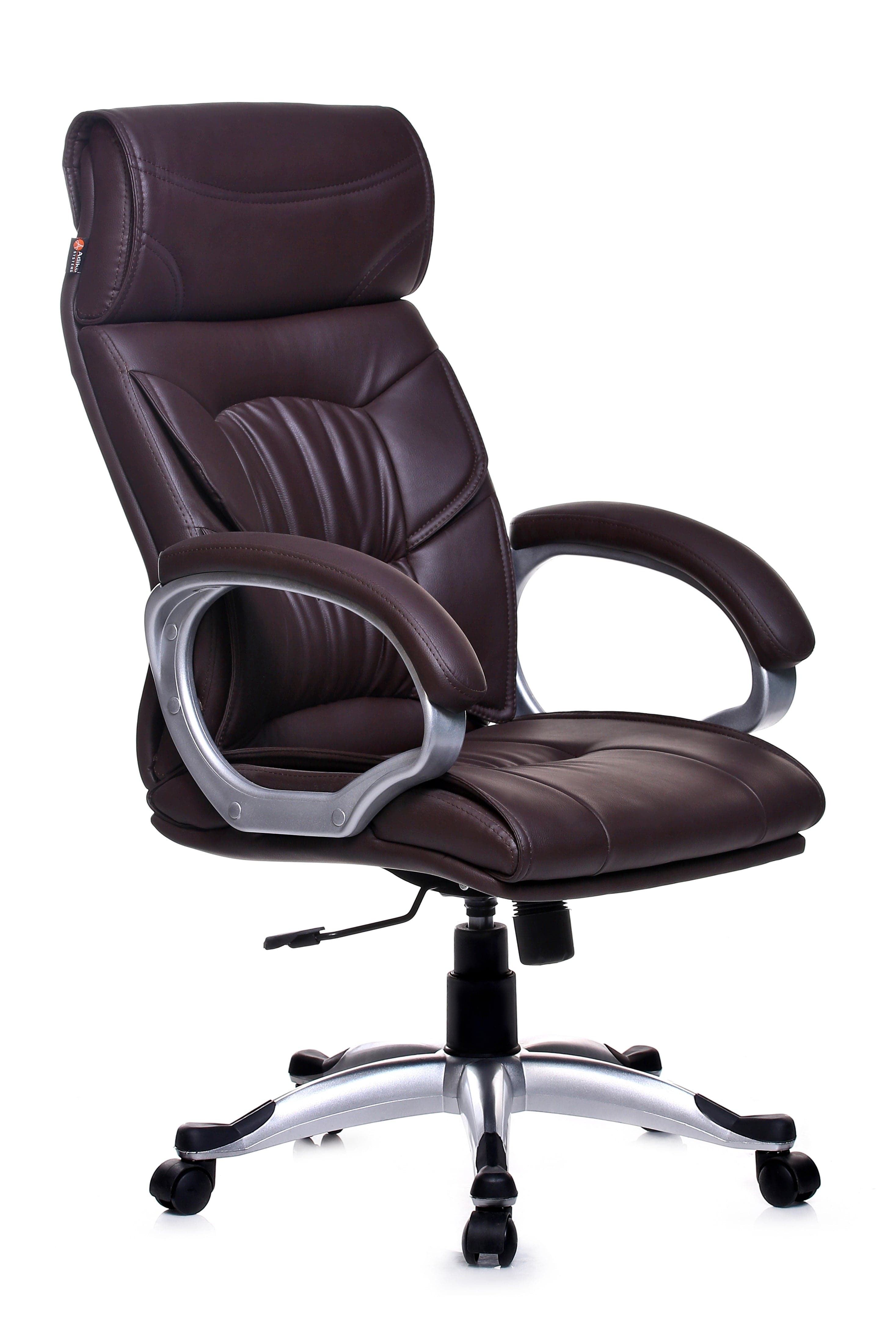 Stylish Executive Chair in Brown Colour by Adiko Systems