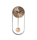 Noir pendulam wallclock