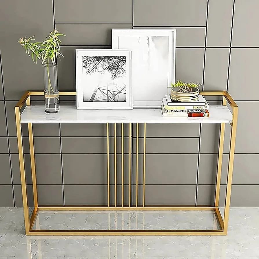 Carvel Cross Console Table