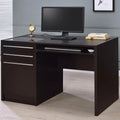 46.85'' W Rectangle Computer Desk in Cappuccino