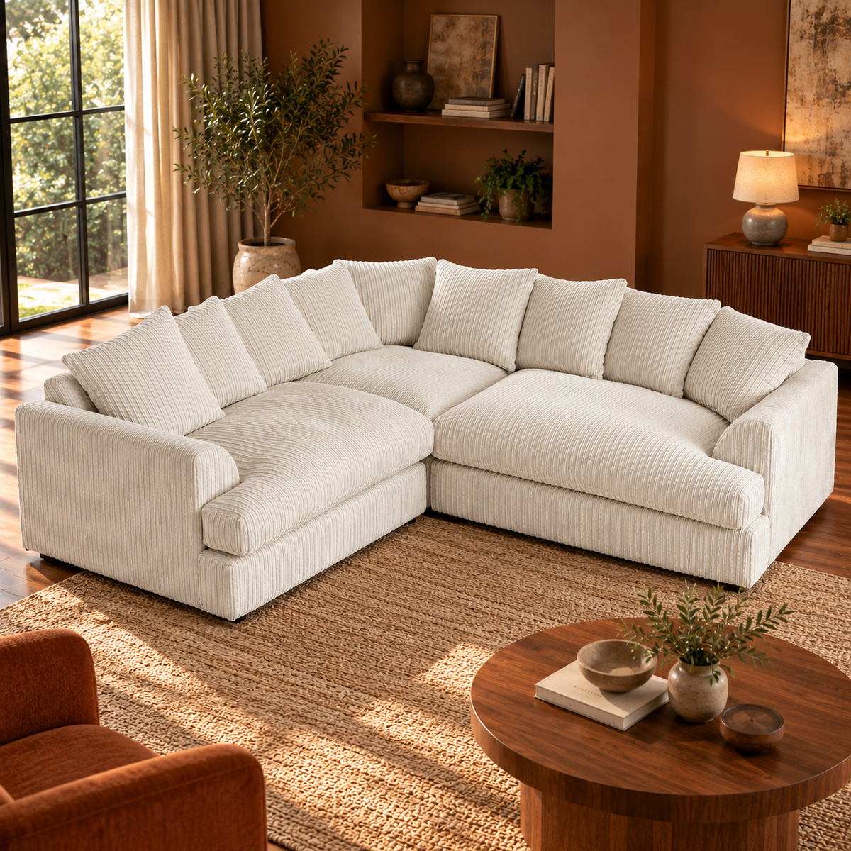 Brogyn 2 - Piece Upholstered Corner Sofa