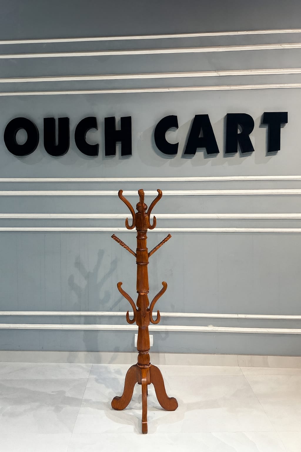 Teak Wood Hanger Stand