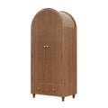 Modern Bedroom Armoire Manufactured Wood Wardrobe with Storage