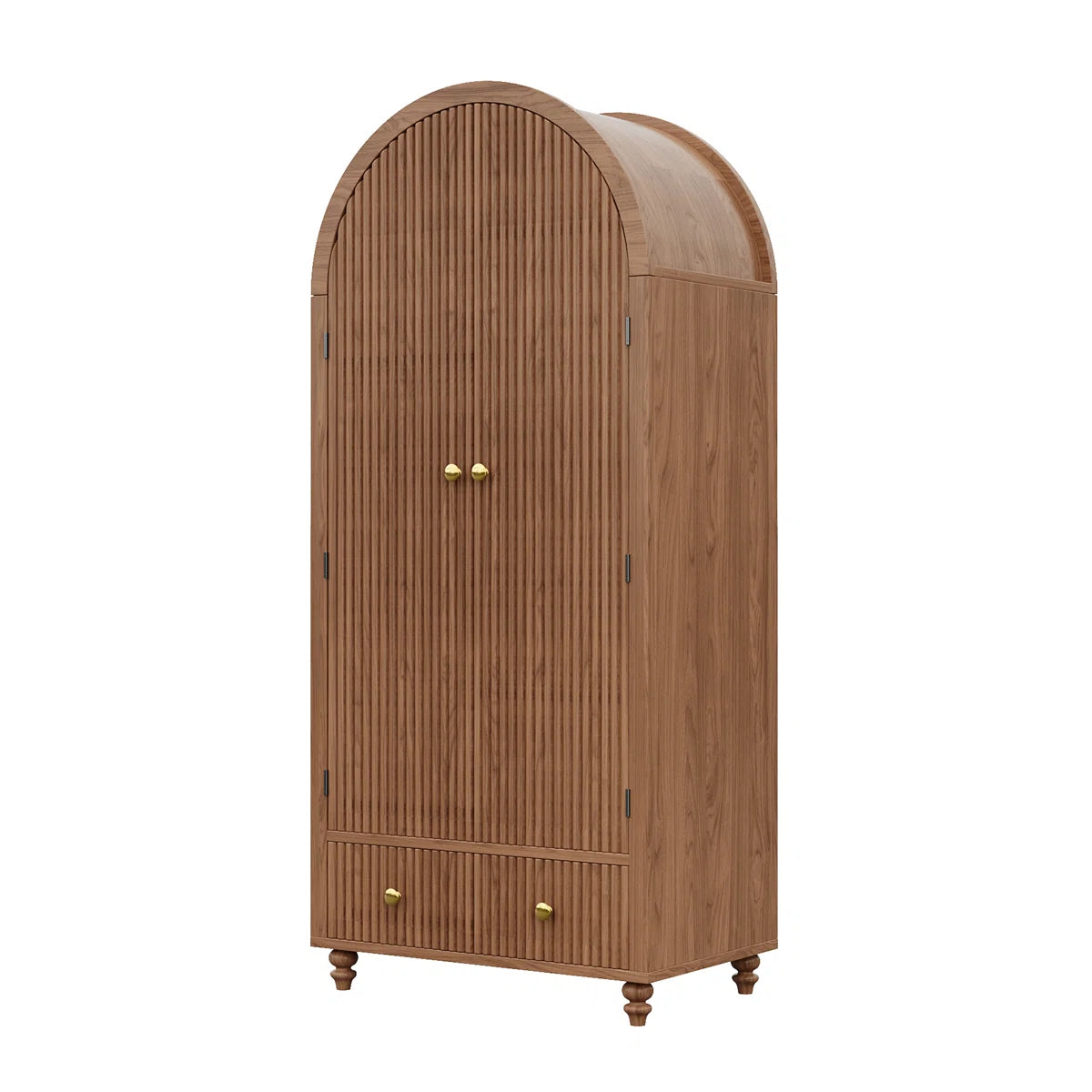 Modern Bedroom Armoire Manufactured Wood Wardrobe with Storage-OUCH CART | Wardrobe 