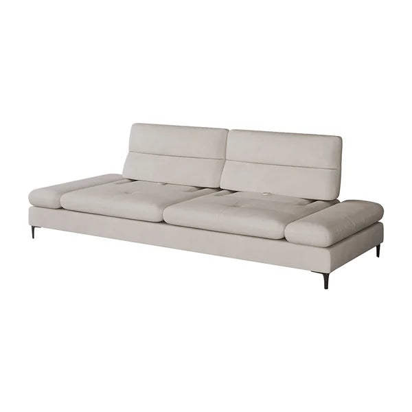 Torensal Drap 4 Seater Sofa with Adjustable Armrest & Backrest