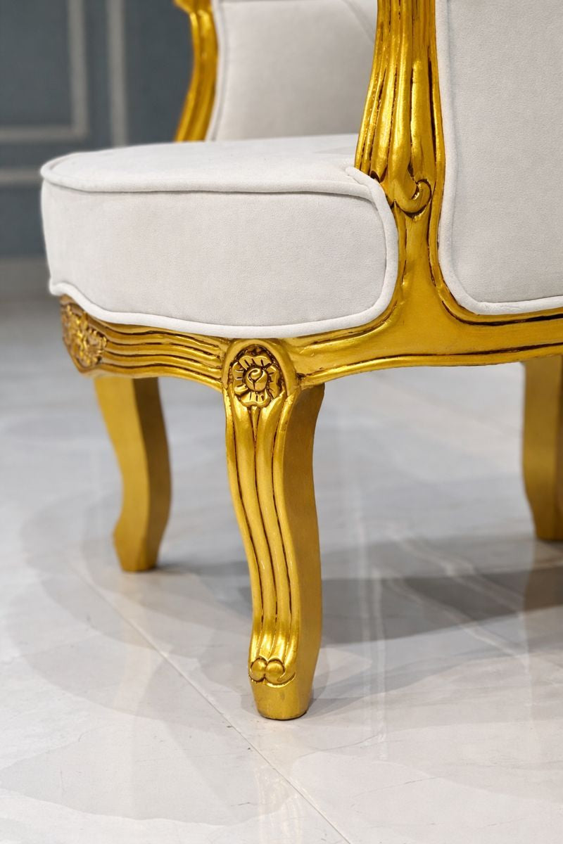 handicrafts teak wood standard comfortable chair