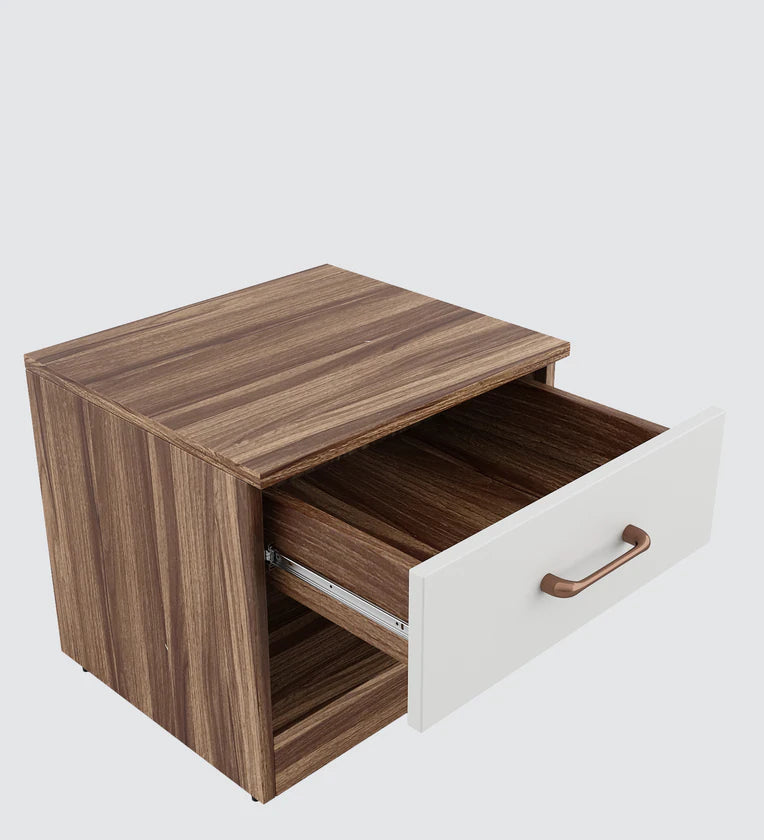 Bedside Table in Matte Finish with Drawer