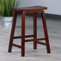 94084 Satori Stool, 24", Walnut