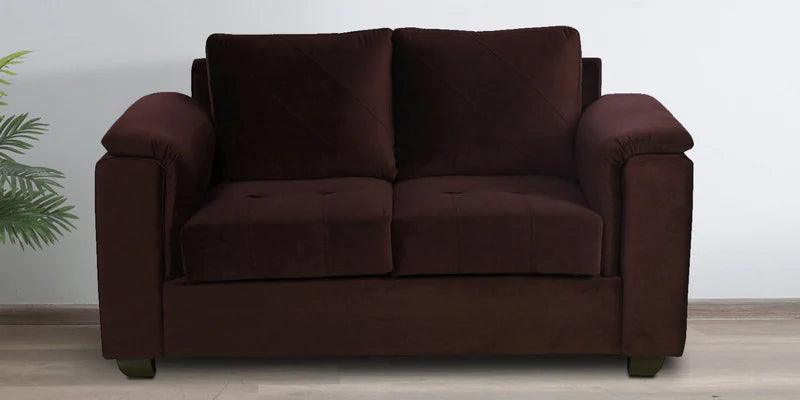 Fabric 2 Seater Sofa In Beige Colour - Ouch Cart 