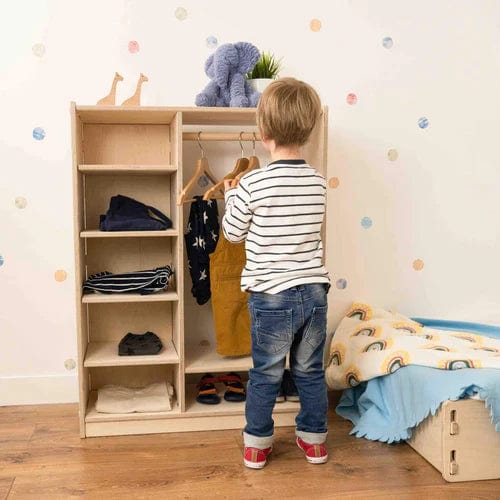 Little Montessori Wardrobe For Kids Furniture