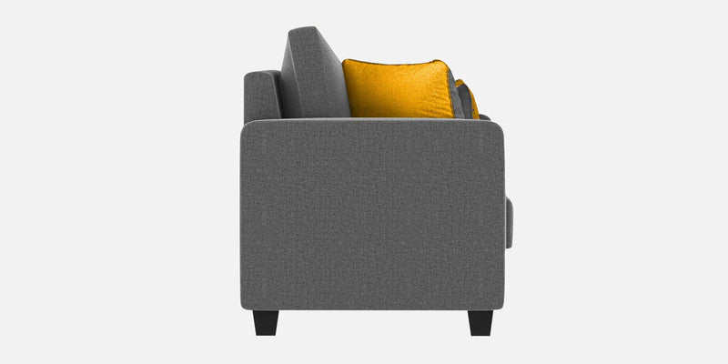 Fabric 2 Seater Sofa in Charcoal Grey Colour
